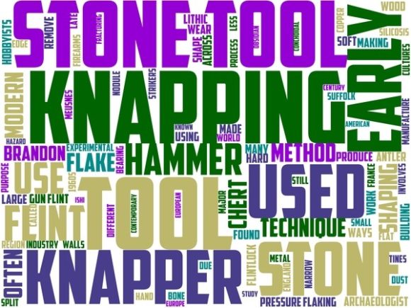 Knapping Wordart Wallpaper