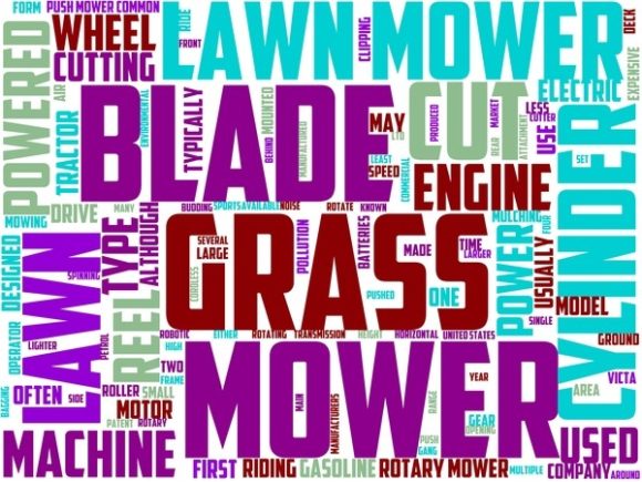 Lawn Mower Wordart Tshirt: A Creative Statement for Every Occasion