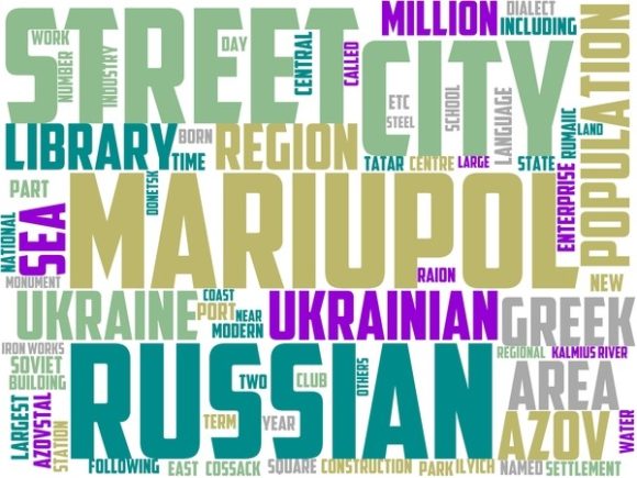 Mariupol Wordart Background: A Creative Canvas for Every Project