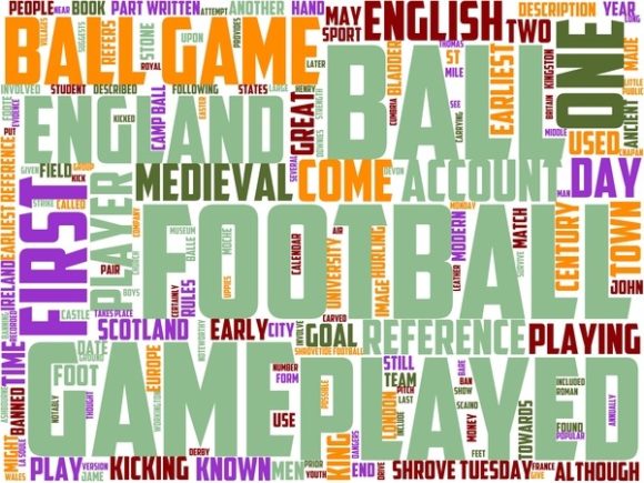 Mob Football Wordart Sublimation: A Creative Expression for Every Project