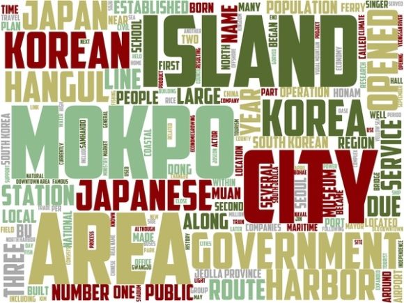 Mokpo Wordart Book Cover: A Creative Canvas for Inspiration