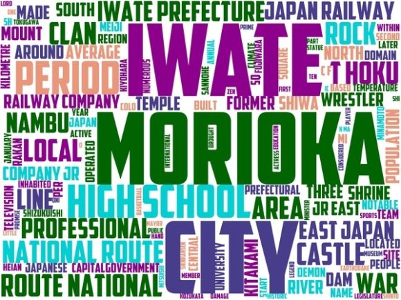 Morioka Wordart Book Cover: A Creative Canvas for Every Project