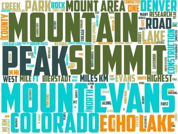 Mount Evans Wordart Tie Dye: Creative Expression Made Easy
